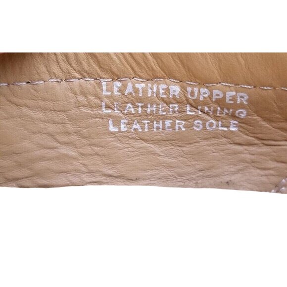 Paul Fredrick Brown Leather Loafer  Woven Slip On Men's Size 12M  FSJ114D Shoes - Picture 12 of 15